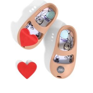 Baubles Soles Kaia Toddler Shoes Flats with Extra Baubles